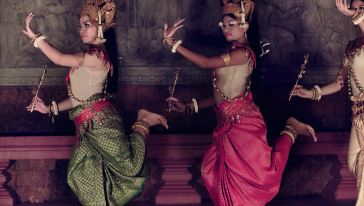 吴哥莱佛士酒店Apsara Terrace传统舞蹈演出自