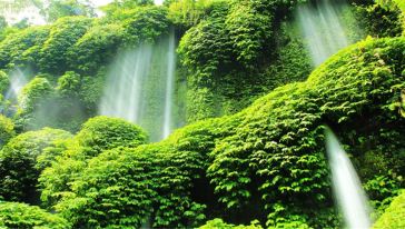 印度尼西亚龙目岛乡村探访+苏拉纳迪寺+瀑布