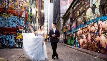 墨尔本市区单日婚纱摄影精选套装【独家特惠+