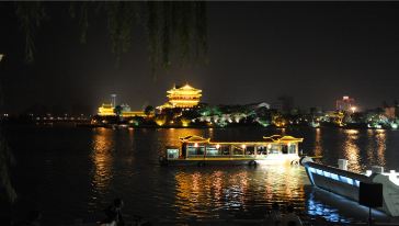 【踏青赏花游】泰州凤城河船游+乔园+泰州老