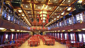 千岛湖夜游船票【千旅之星 仿古画舫】,浙江 ·