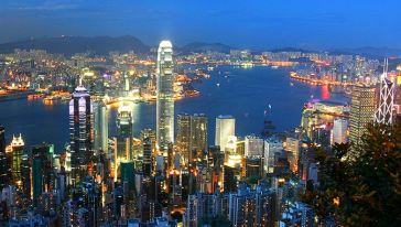 香港太平山顶往返缆车+摩天台半日游【缆车快