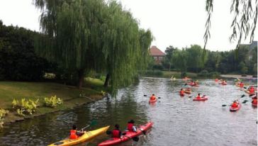 上海松江泰晤士小镇橙动皮划艇俱乐部游玩行程