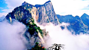 【乐享华山 贴心赠送】西安华山西峰上+北峰下