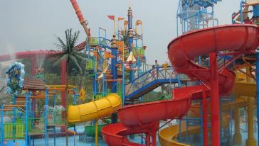 【水上乐园】辽宁葫芦岛百大万美温泉一日游(