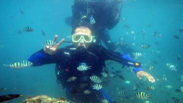 【驴友好评】三亚精品西岛户外潜水一日游(赠