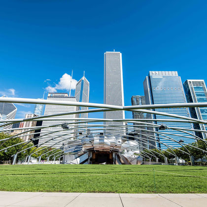 美国芝加哥千禧公园+菲尔德博物馆+海军码头+芝加哥360观景台一日游