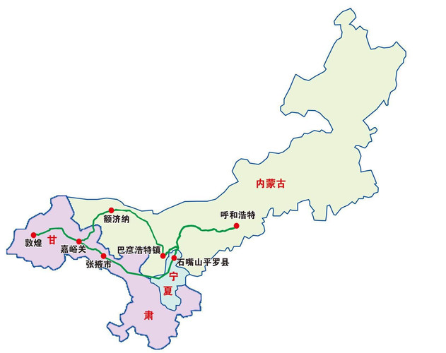 走西北 陪着爹娘自驾游
