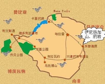 大津巴布韦狂漂赞比西河跳跃魔鬼池