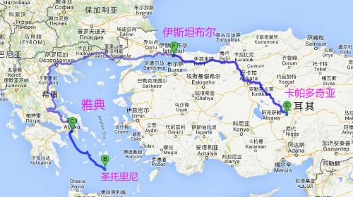 【重庆】希腊雅典+圣托里尼+土耳其伊斯坦布尔+卡帕多奇亚6-30日自由行·爱琴海\/卡帕多奇亚热气球\/地下城-携程旅游度假