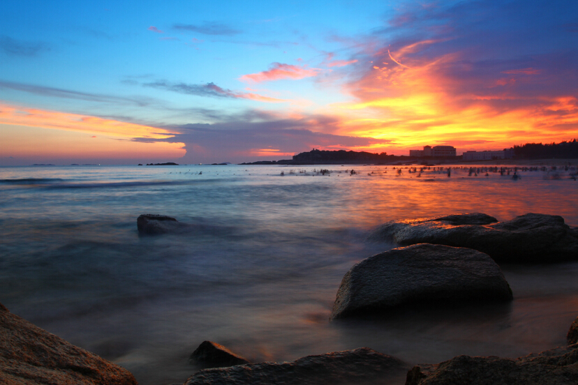汕尾红海湾天际蓝湾酒店1晚,酒店位于红海湾旅