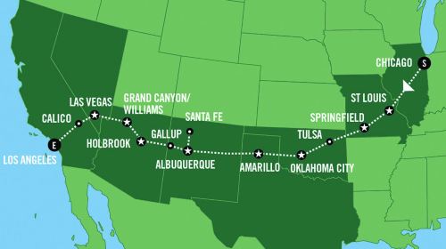 美国芝加哥+圣路易斯+阿尔伯克基+大峡谷国家公园+拉斯维加斯+洛杉矶18日16晚半自助游·66号公路历史纵横之旅-【携程旅游】