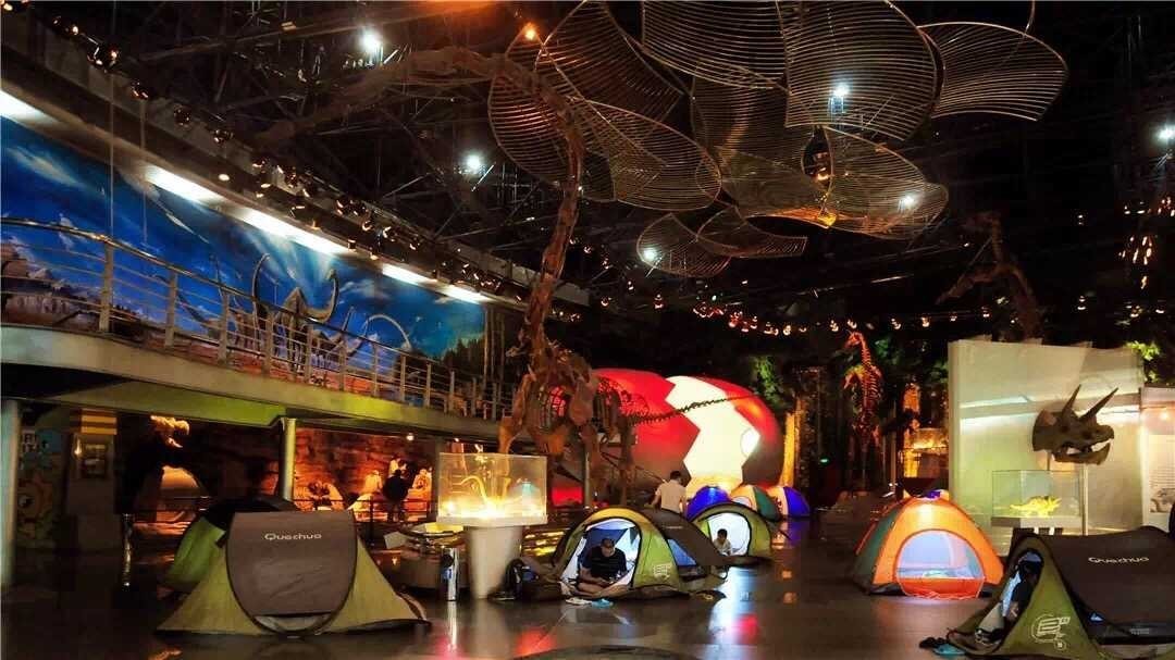 天津出发!北京恐龙馆夜宿--博物馆奇妙夜,与恐