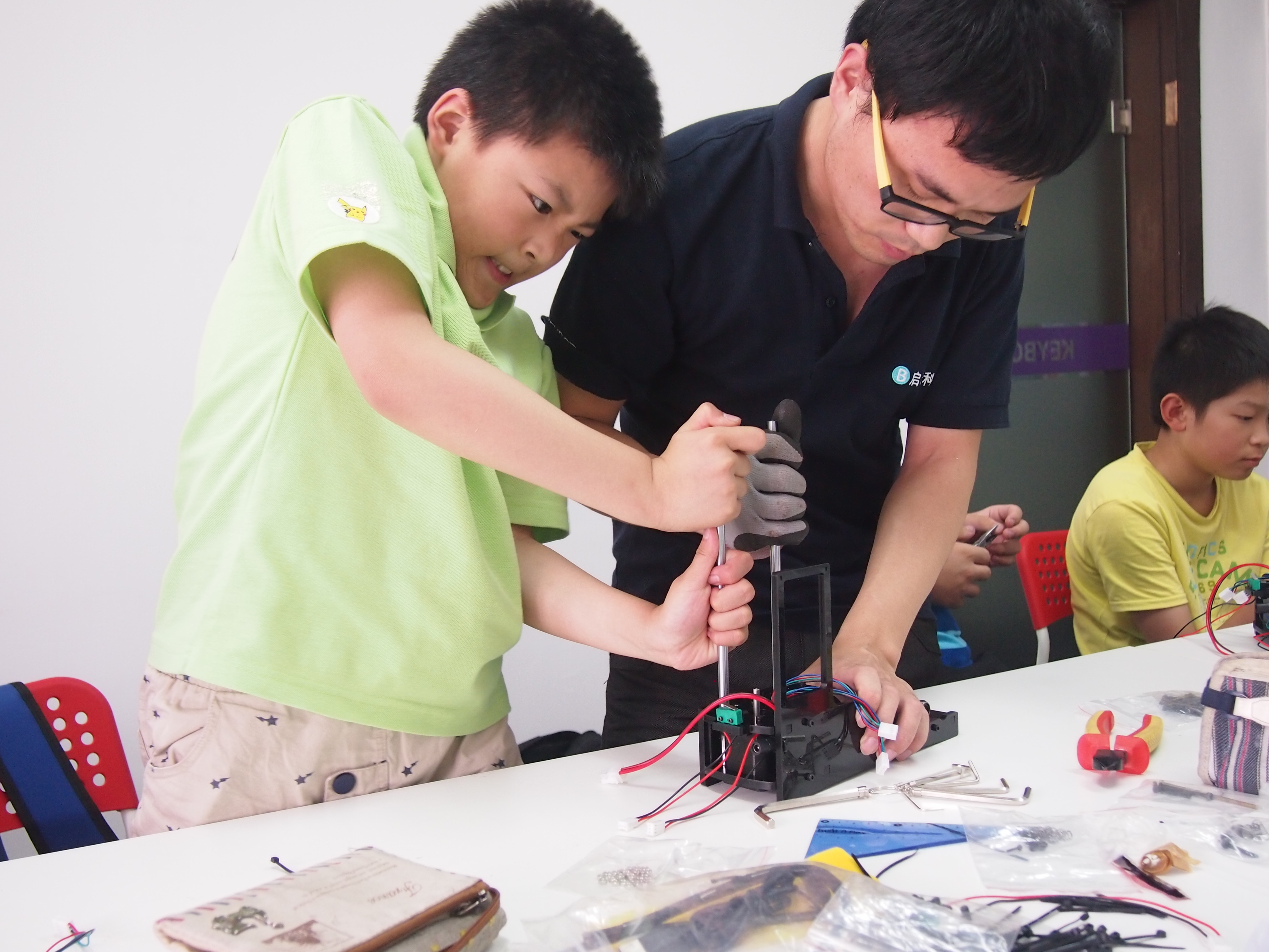 【上海5日科技夏令营】启培创客 5天 3D打印机