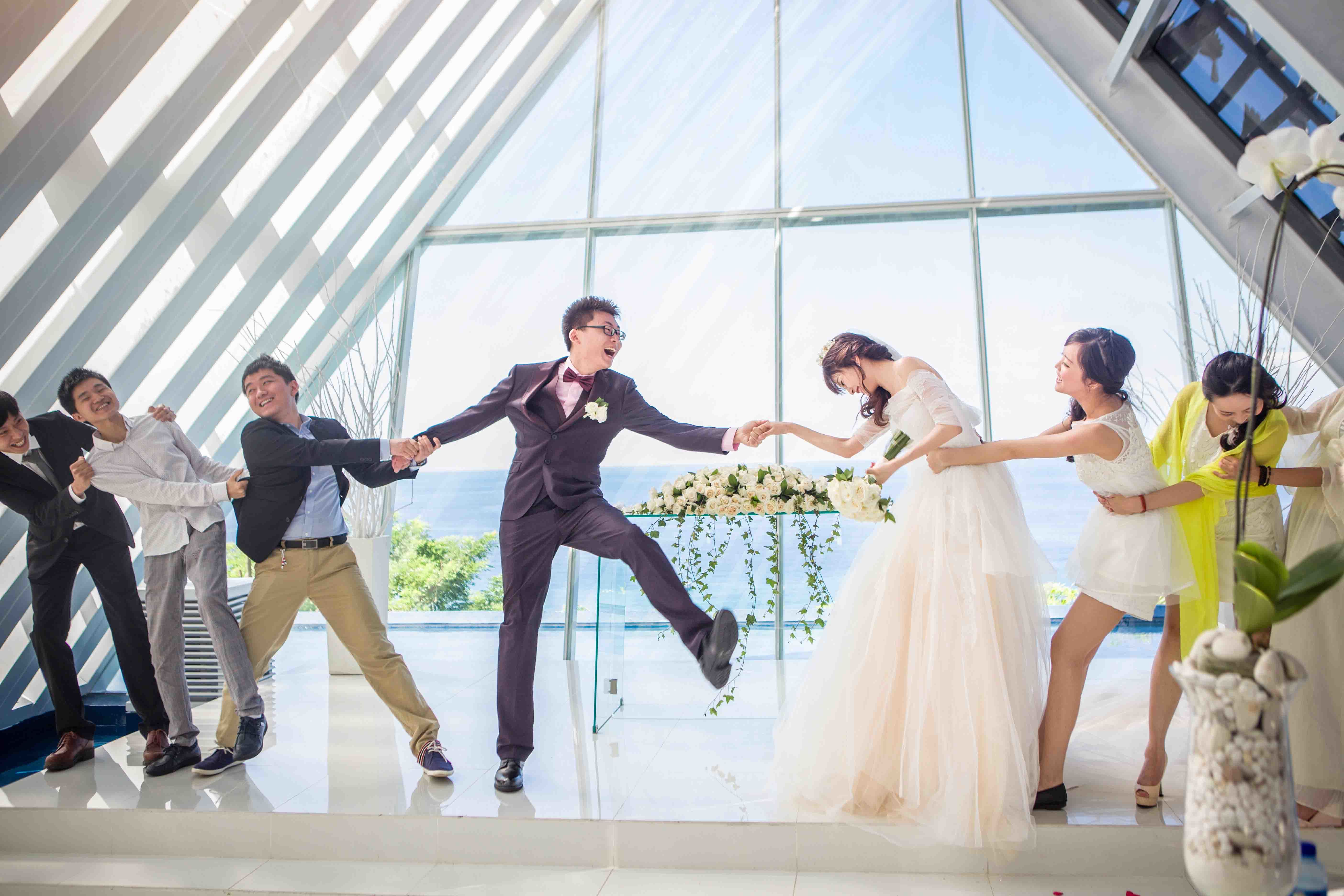 旅游婚礼·【海外婚礼·巴厘岛婚礼】巴厘岛悦榕庄圣白羽教堂蜜月婚礼-【携程旅游】