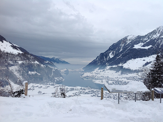滑雪·瑞士阿尔卑斯雪山自驾车队