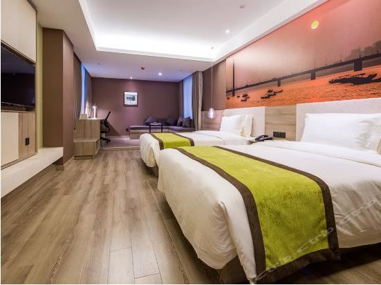 杭州玉泉亚朵酒店+免费停车场+免费WIFI·靠