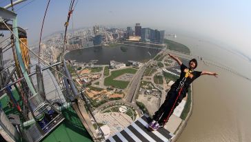 【韩国Running Man推荐】澳门观光塔笨猪跳\/蹦