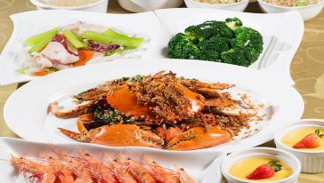 香港珍宝王国海鲜舫换票证【多样午餐\/晚餐】