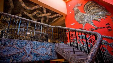 天津特色景点塘沽出海+摩天轮观光巴士一日游