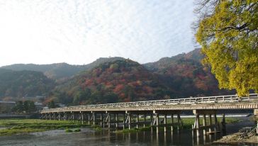 相约渡月桥 搭乘人力车观光京都岚山之旅(可定