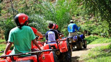 普吉 探险乐园激情漂流+丛林骑大象一日游游玩