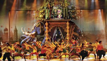 印度新德里观看实景演出《梦之国土》怎么样,