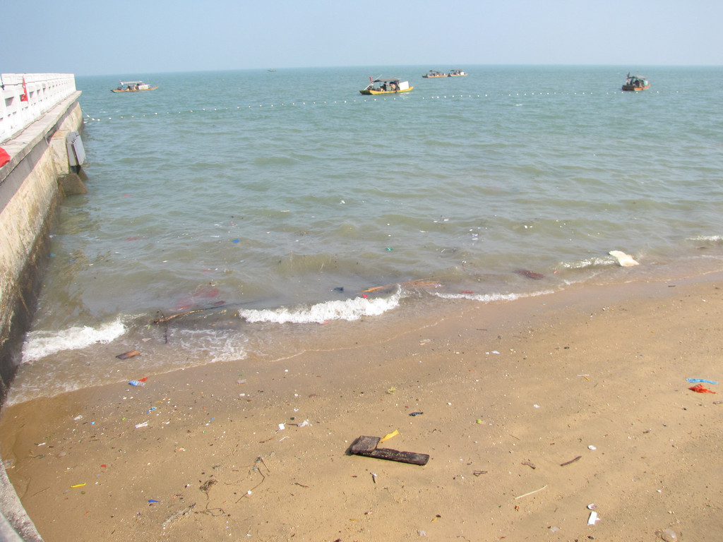 广西北海市的海滨公园