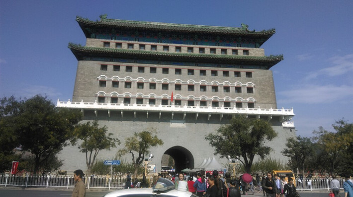 正阳门箭楼.                          