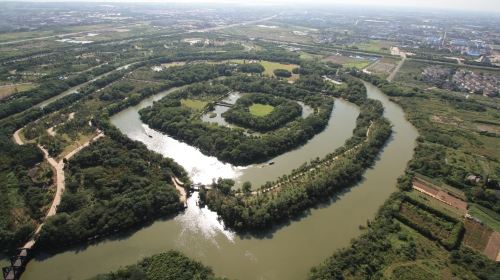 淹城遗址公园全景