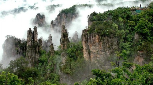 张家界旅游线路攻略_成都到张家界自助游_自