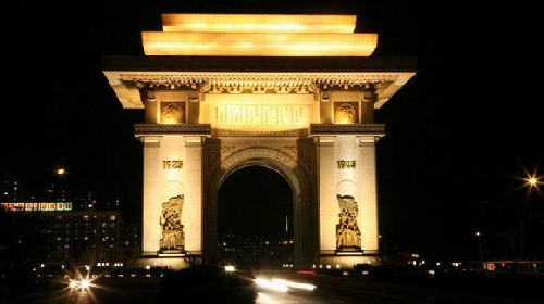 我想要朝鲜的签证页(,平壤旅游