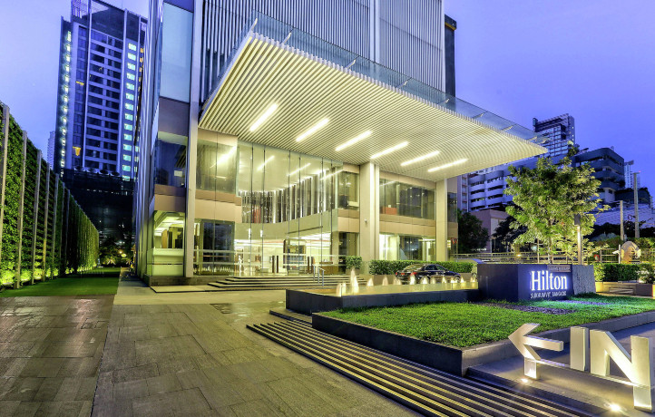 曼谷素坤逸希尔顿酒店-官方