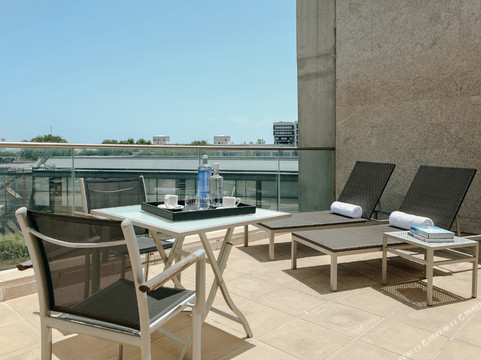 埃尔普拉特德略夫雷加特酒店住宿-赫斯博瑞亚费拉套房