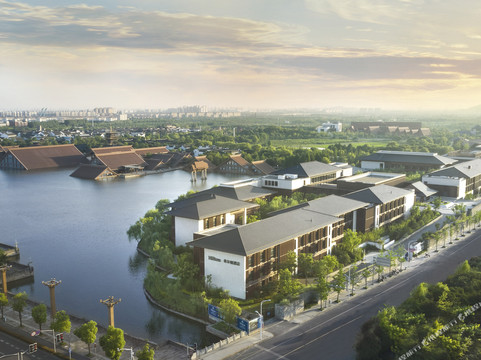 上海松江广富林希尔顿酒店主图