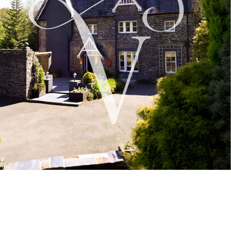 Abercegir酒店住宿-The Dulas, At The Old Vicarage, Corris