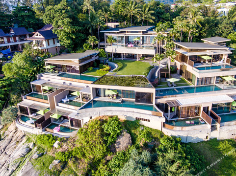 Kata Noi Beach酒店住宿-迎碧安娜私人别墅