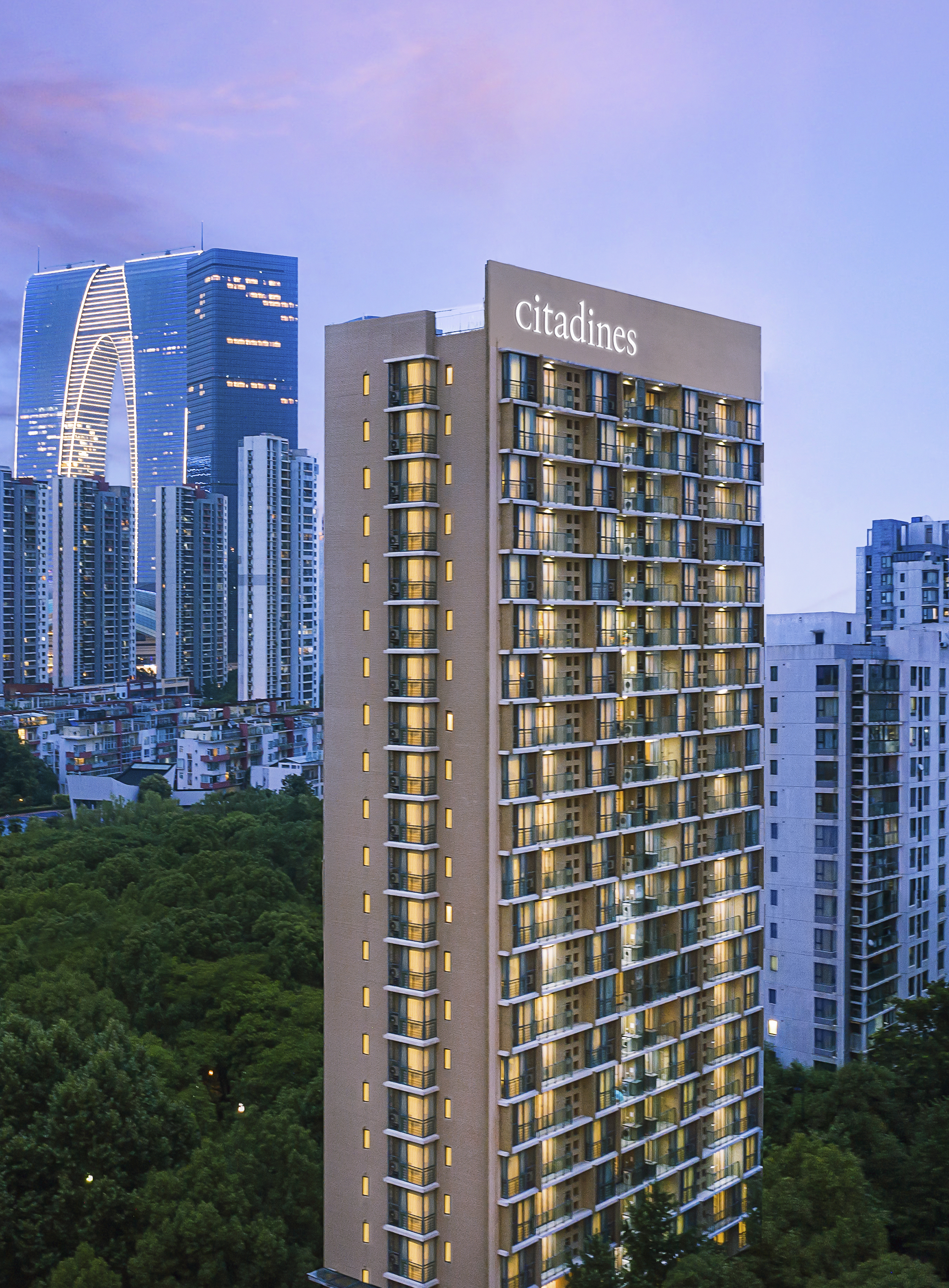 苏州馨乐庭星海公寓酒店（苏州中心店）-官方