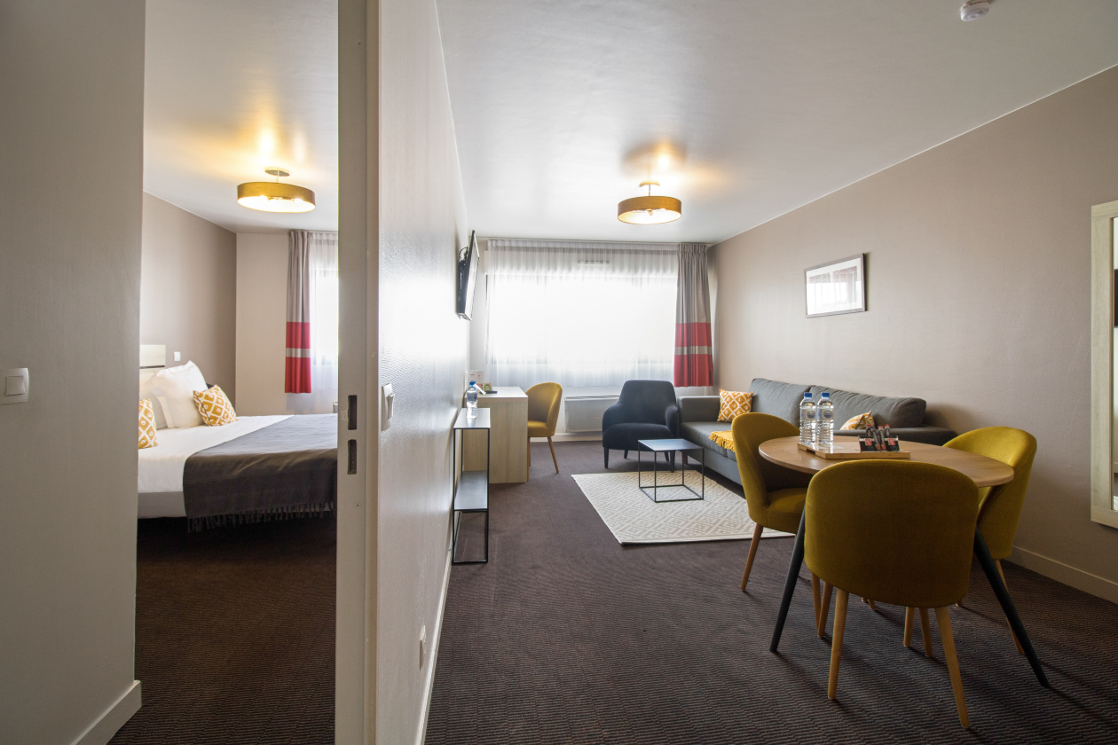 巴黎维勒瑞夫舒适城市公寓酒店-官方