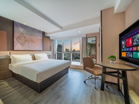 IU酒店(重庆观音桥步行街轻轨站店)-官方