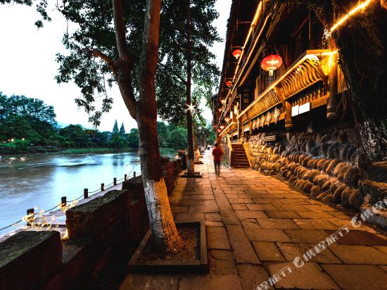 眉山柳江古镇山水阁