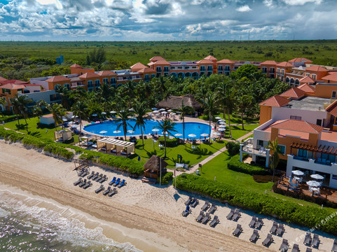 从莫雷洛斯港酒店住宿-Ocean Coral & Turquesa