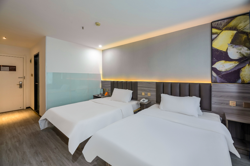 睡猫轻居酒店(石家庄红旗大街西美花街生活广场店)-官方