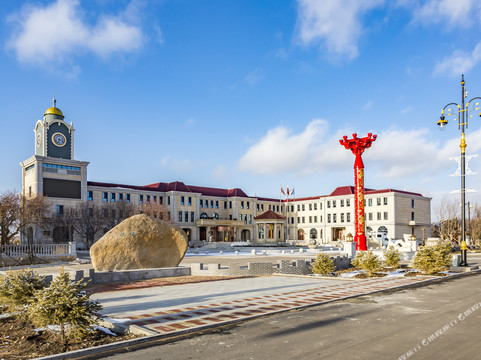 围场木兰文化园火车酒店