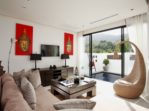 普吉岛湖滨别墅