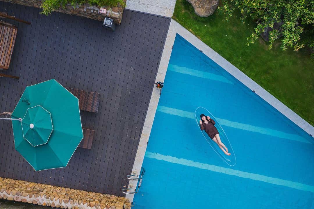 林間山舍·夏日親子星空泳池天幕露營主體山野觀景隱宿