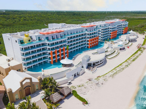帕莱索海滩酒店住宿-Nickelodeon Hotels & Resorts Riviera Maya