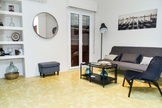 Central Apartment at Echarxia 2 Beds for 4 Pers