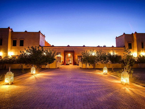 Hassilabied酒店住宿-马杜摩洛哥传统庭院