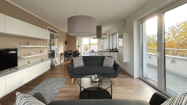 Modernes Apartment über Den Dächern Von Osnabrück